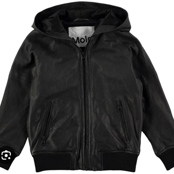 Molo - Leather Jacket - Picture 1 of 5